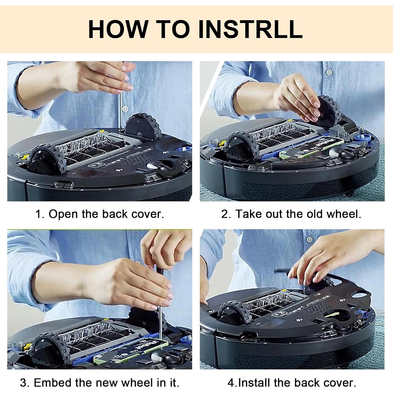 Módulo de Rueda Derecha Coodss para iRobot Roomba i7 i3 E5 E6