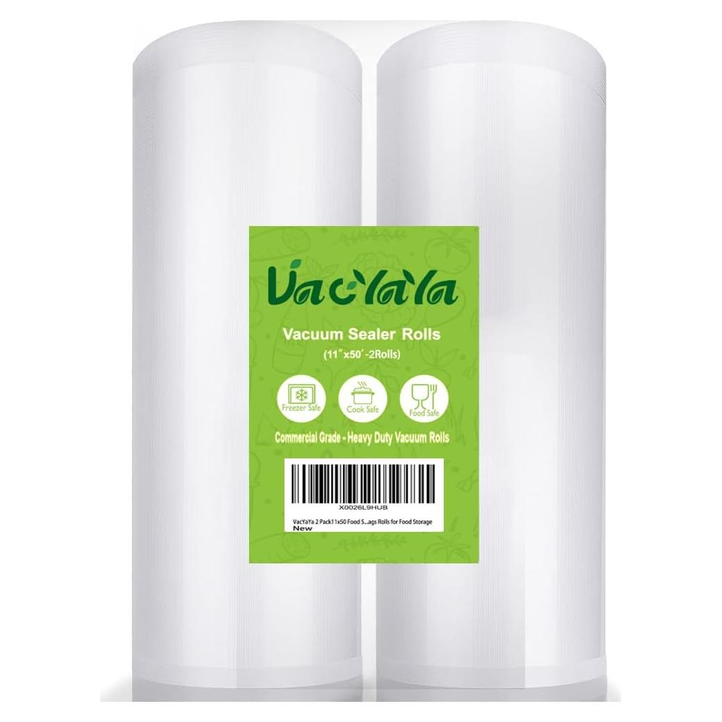 Bolsas de Sellado al Vacío VacYaYa 2 Paquete 28x15m