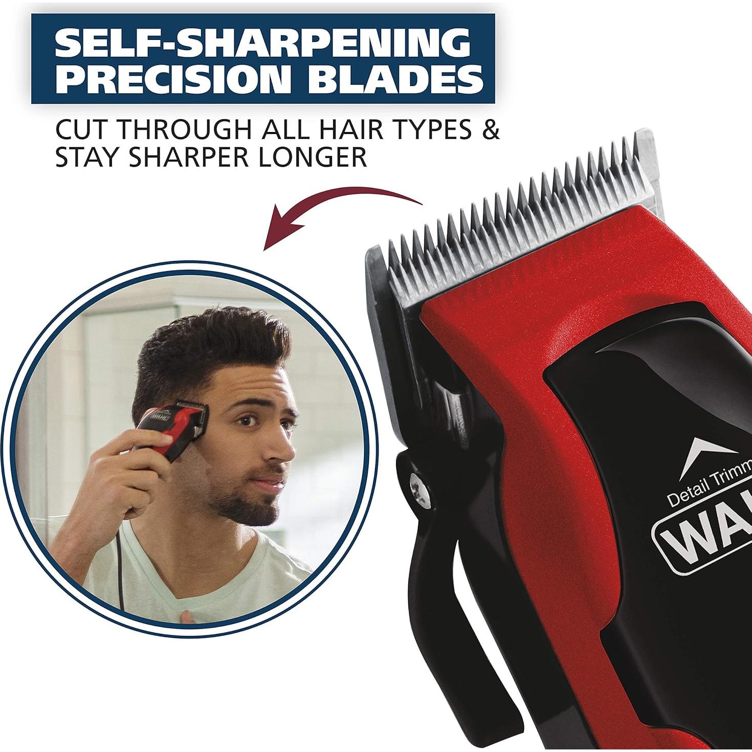 Cortadora de Cabello Wahl Clip 'N Trim 2 en 1 con Recortadora