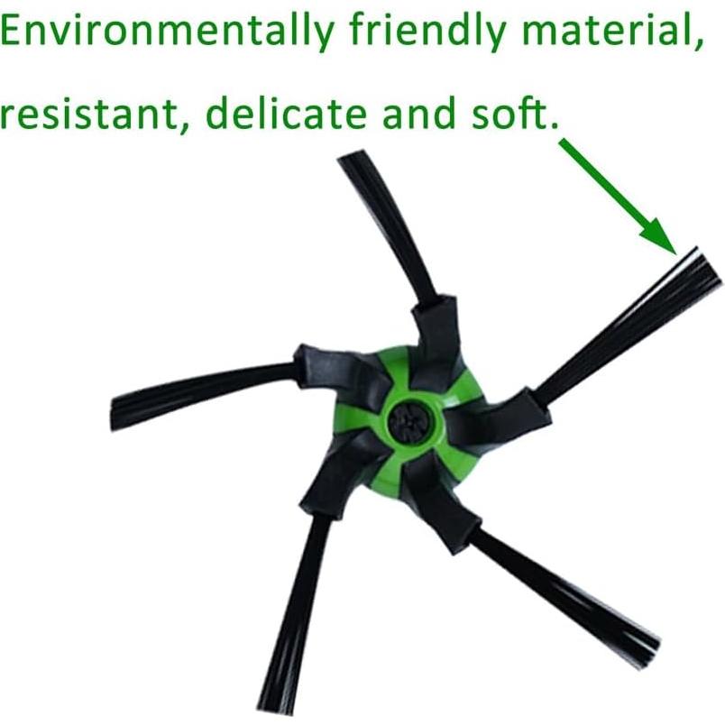 Cepillos Laterales de Repuesto Fteysak para Aspiradora S9 - Paquete de 4