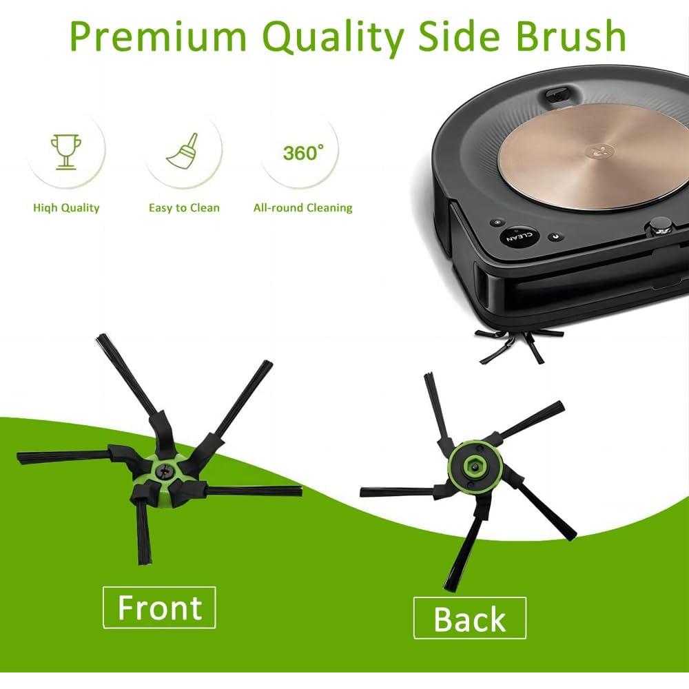 Cepillos Laterales de Repuesto Fteysak para Aspiradora S9 - Paquete de 4