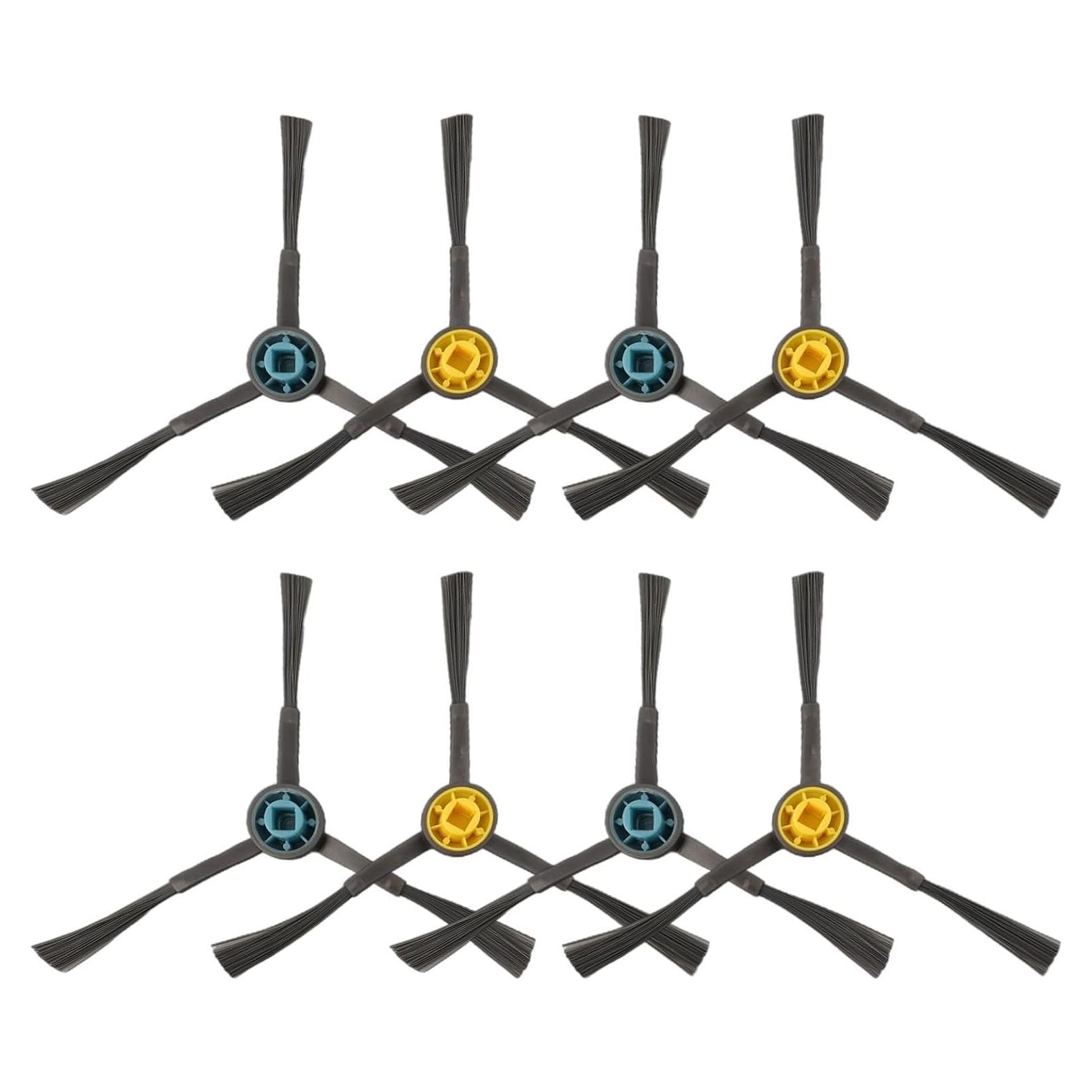 Paquete de 8 Cepillos Laterales para Aspiradoras Eureka y Obode