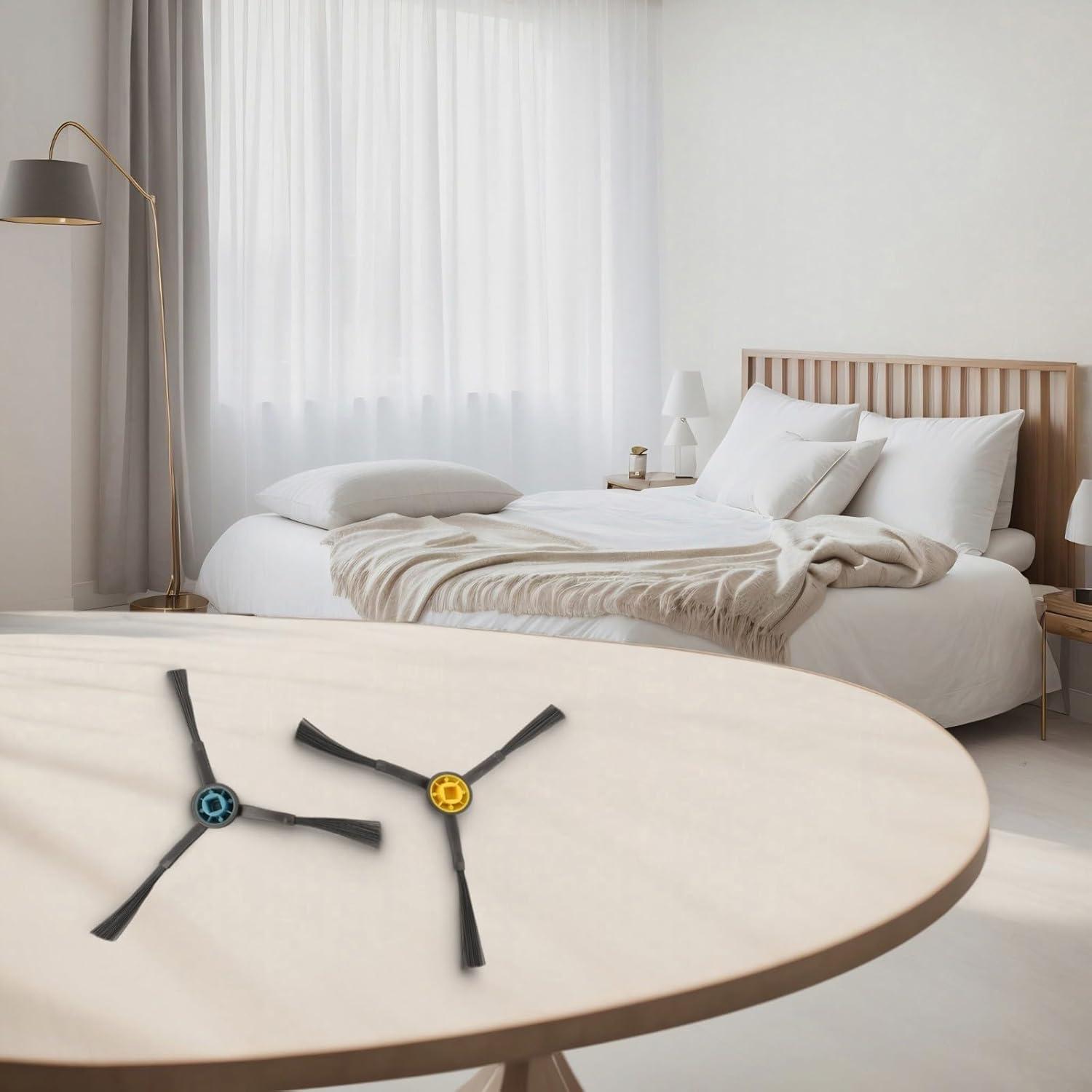 Paquete de 8 Cepillos Laterales para Aspiradoras Eureka y Obode