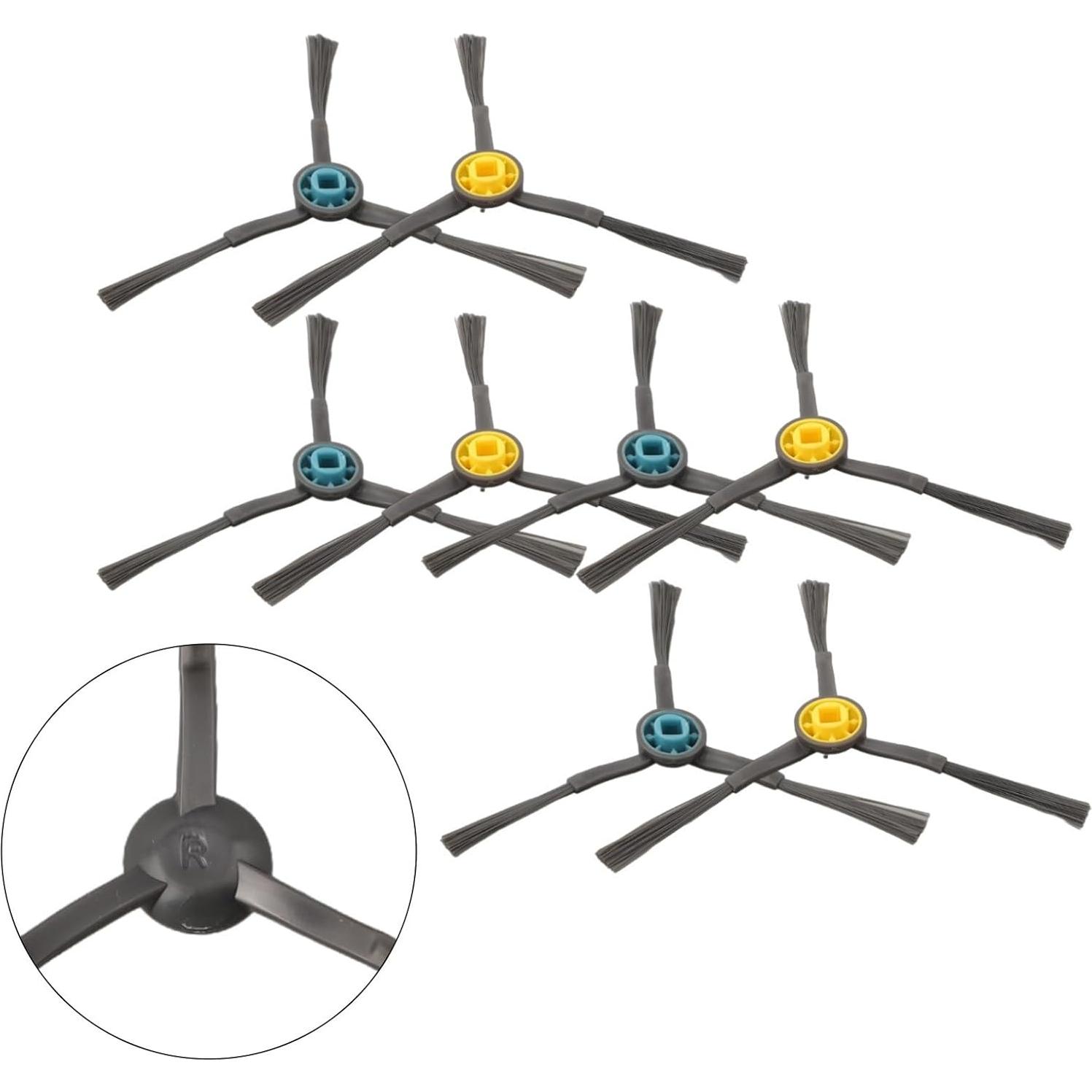 Paquete de 8 Cepillos Laterales para Aspiradoras Eureka y Obode
