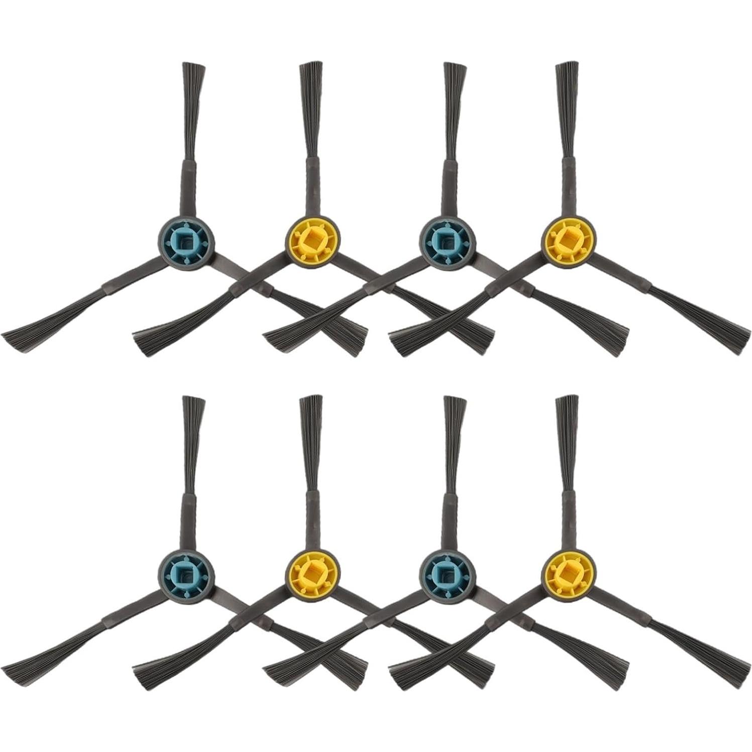 Paquete de 8 Cepillos Laterales para Aspiradoras Eureka y Obode