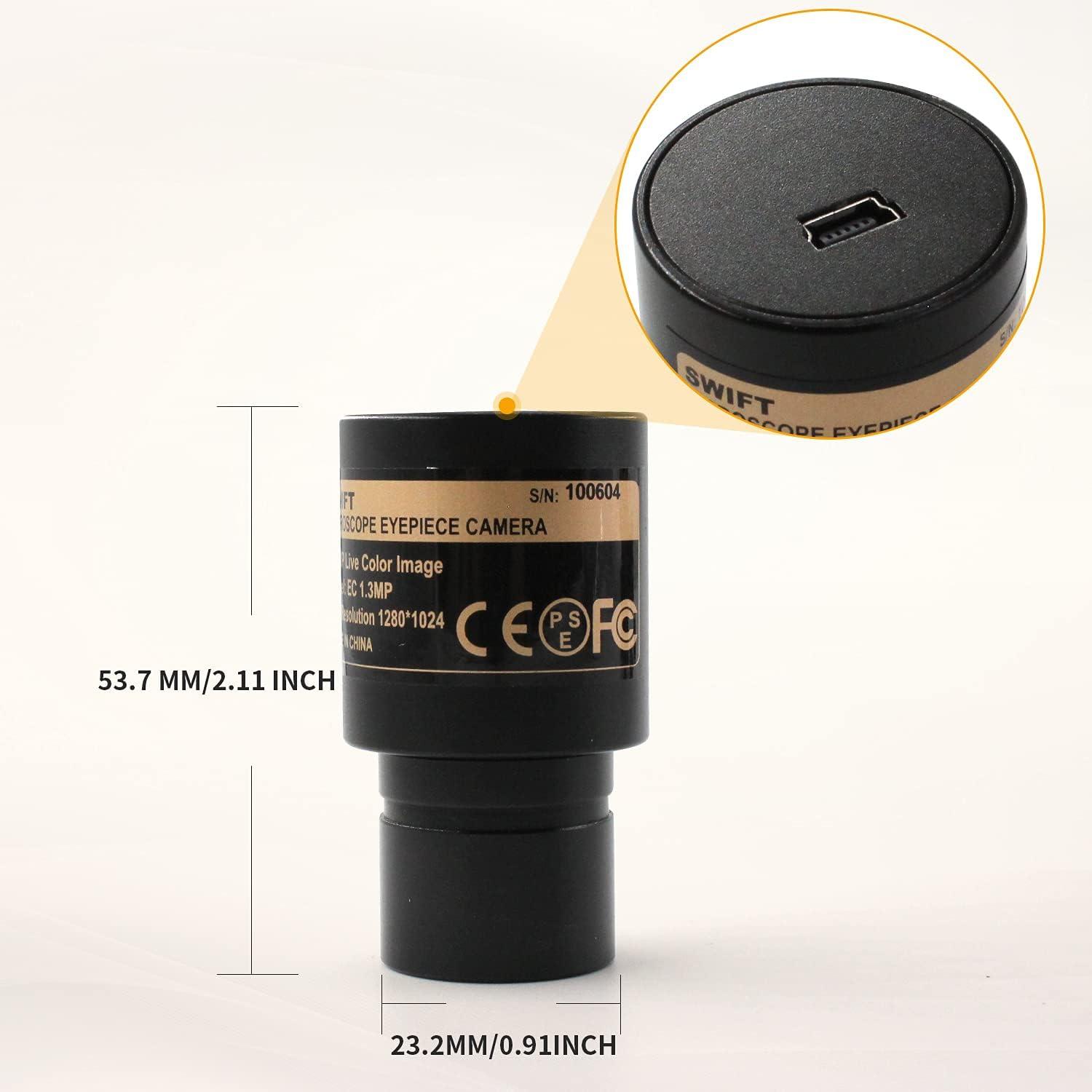 Cámara Digital 1.3MP SNM SWA-EP1 para Microscopios