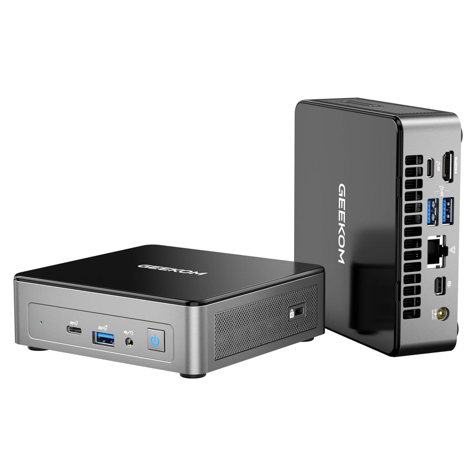 GEEKOM Mini PC Air12, Intel N100, 16GB RAM, 512GB SSD