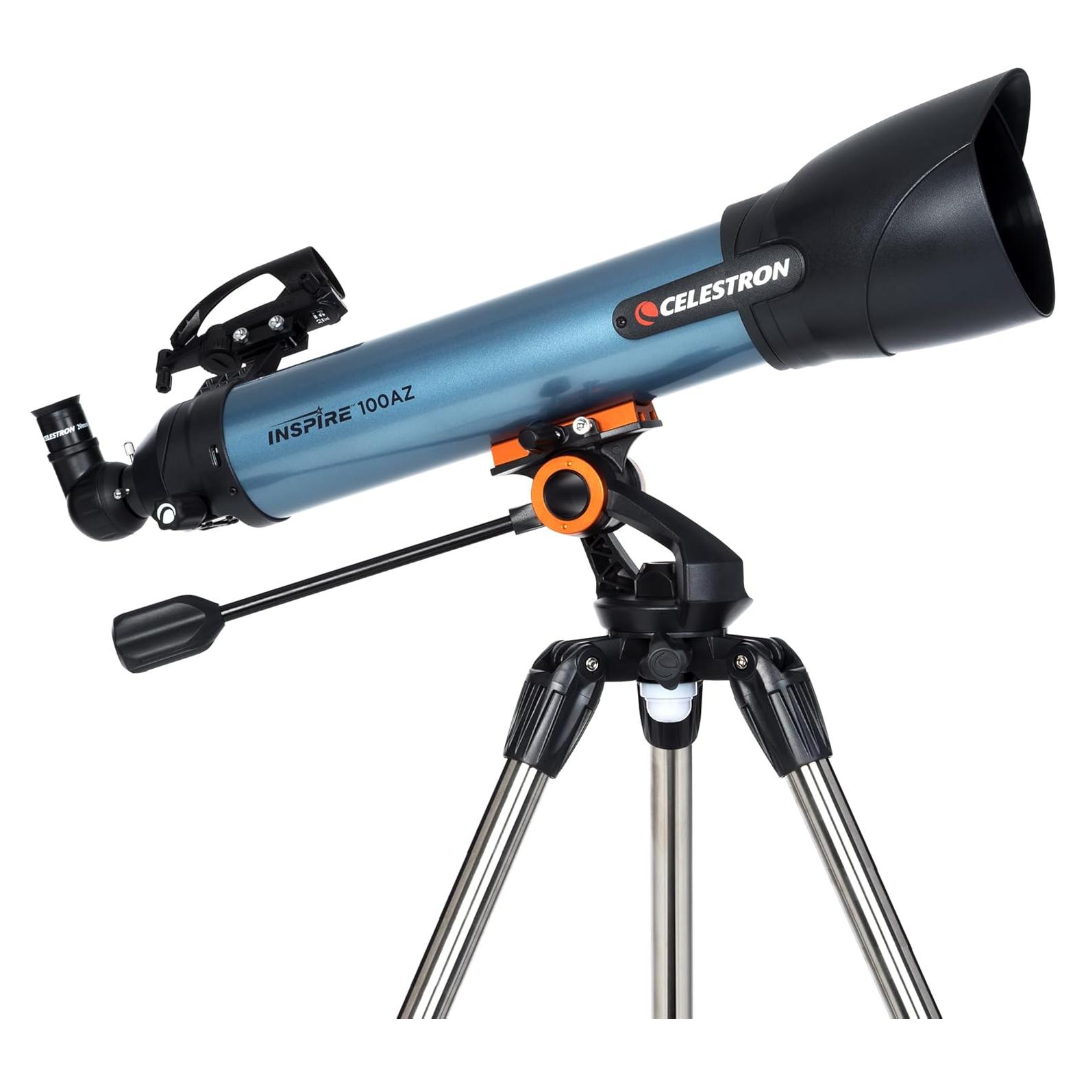 Telescopio Refractor Celestron Inspire 100AZ, 5.62 kg