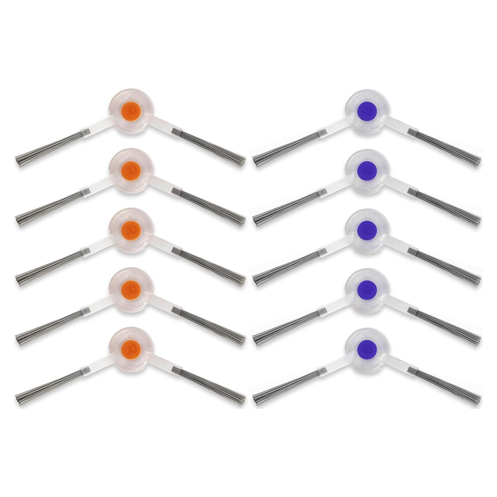 10 Piezas Cepillos Laterales MIBUMIKI para Narwal Freo