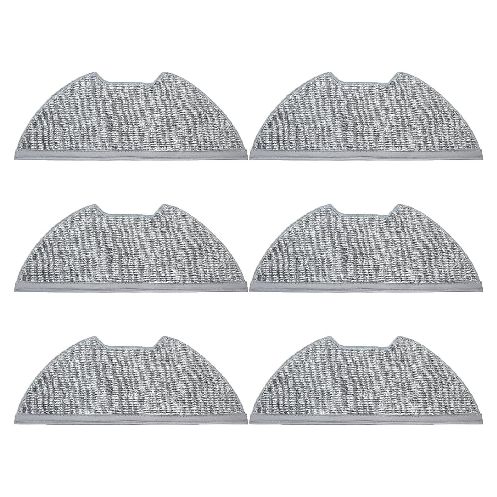 Almohadillas de trapeador Frexusuent para aspiradora robótica Eureka E10s - 6 unidades lavables