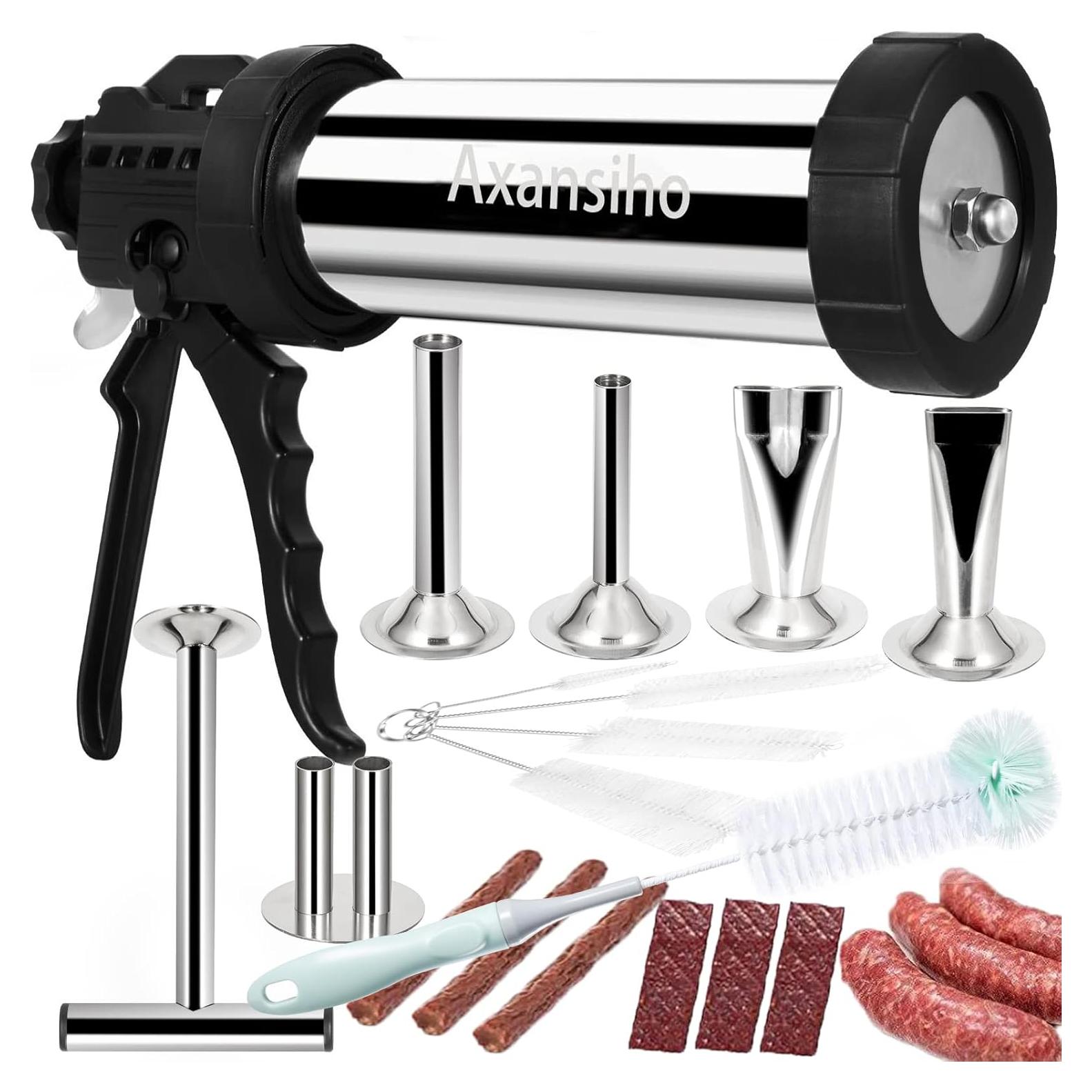 Pistola para Jerky MTOGALT de Acero Inoxidable 2LB 12 Piezas