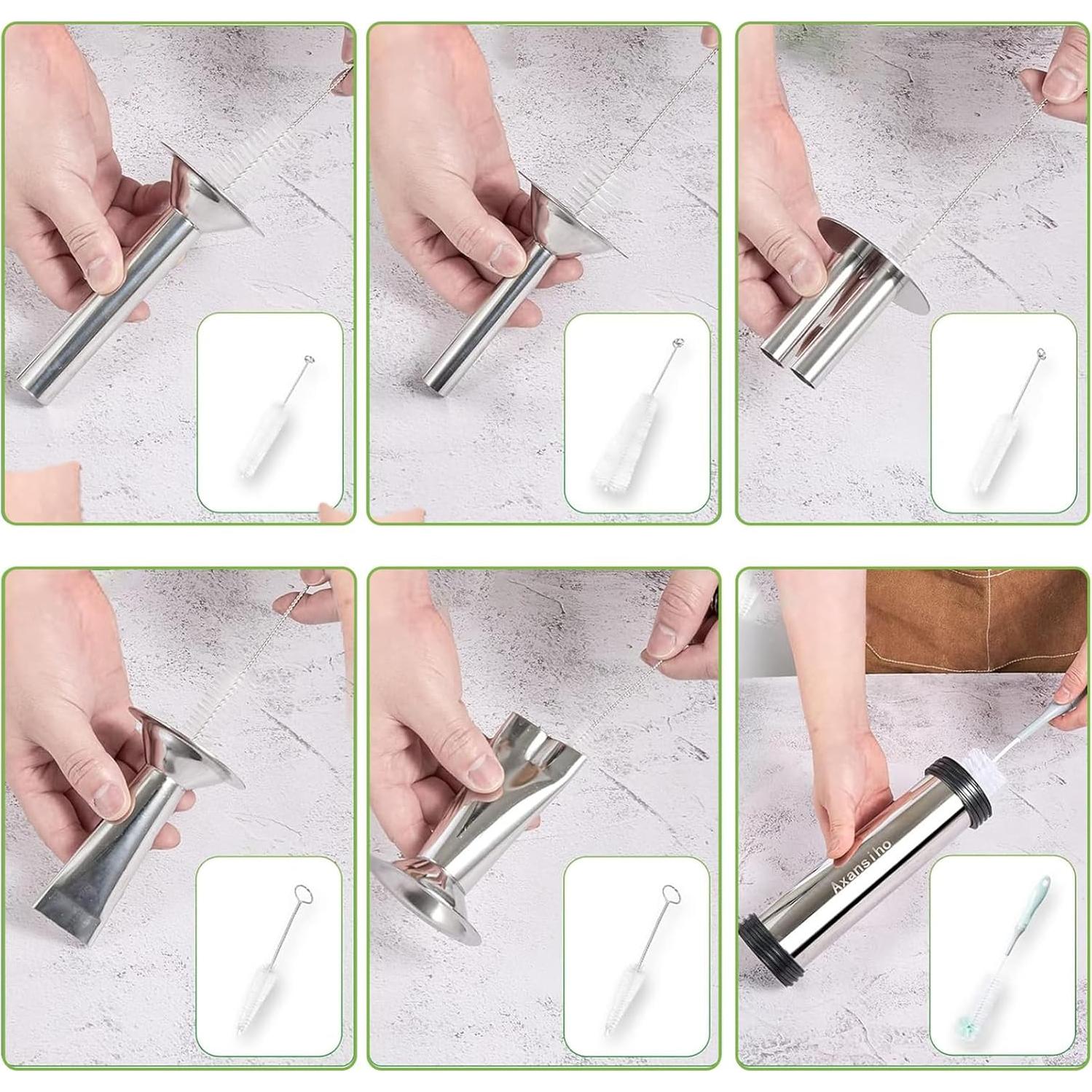 Pistola para Jerky MTOGALT de Acero Inoxidable 2LB 12 Piezas