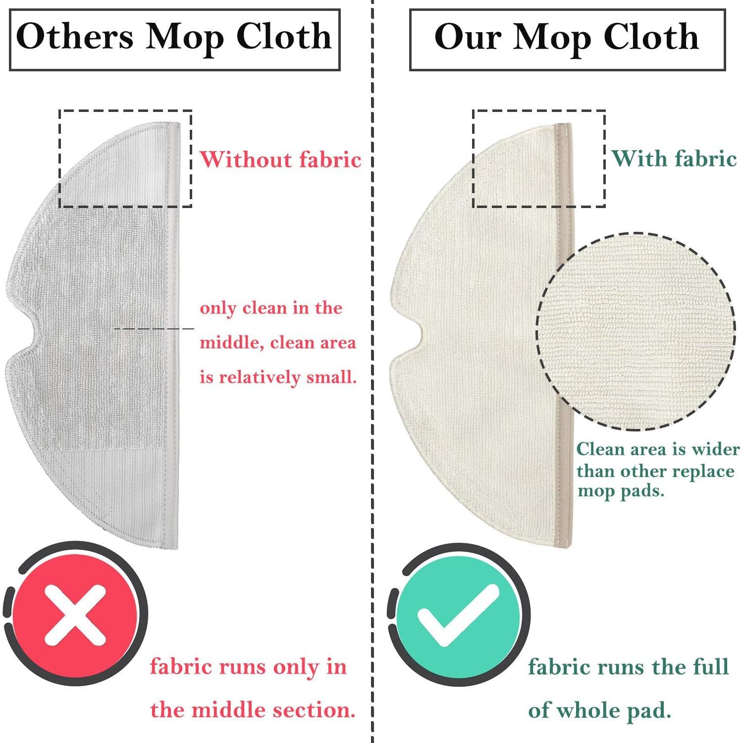 Kit de Accesorios RONGJU para Roborock S4 S5 S6 E4 E20 E25