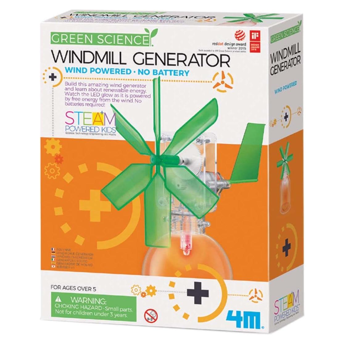 Kit Generador de Molino de Viento Toysmith 4M LED 12,7 cm