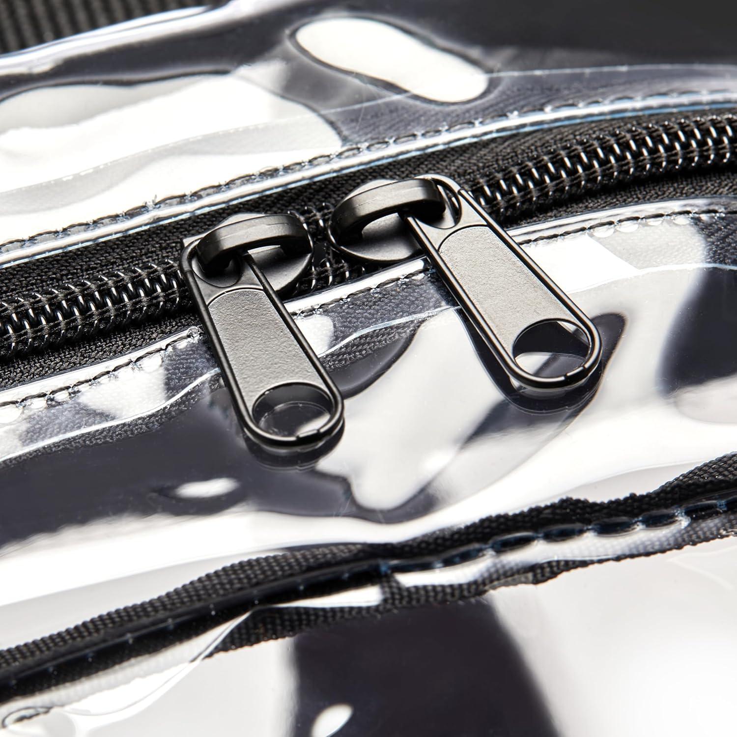 Mochila Escolar Transparente Amazon Basics 43x33x17.8 cm