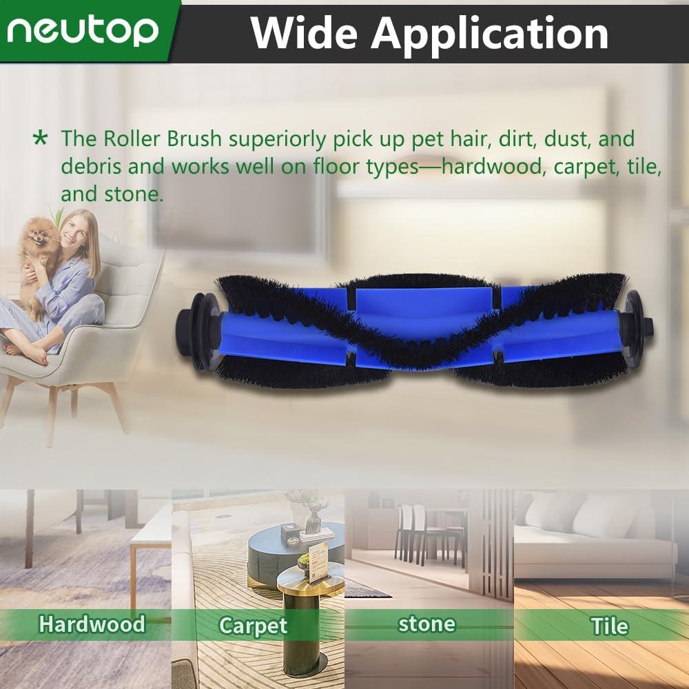 Cepillos de Rodillo Neutop para Eufy RoboVac - Paquete de 3