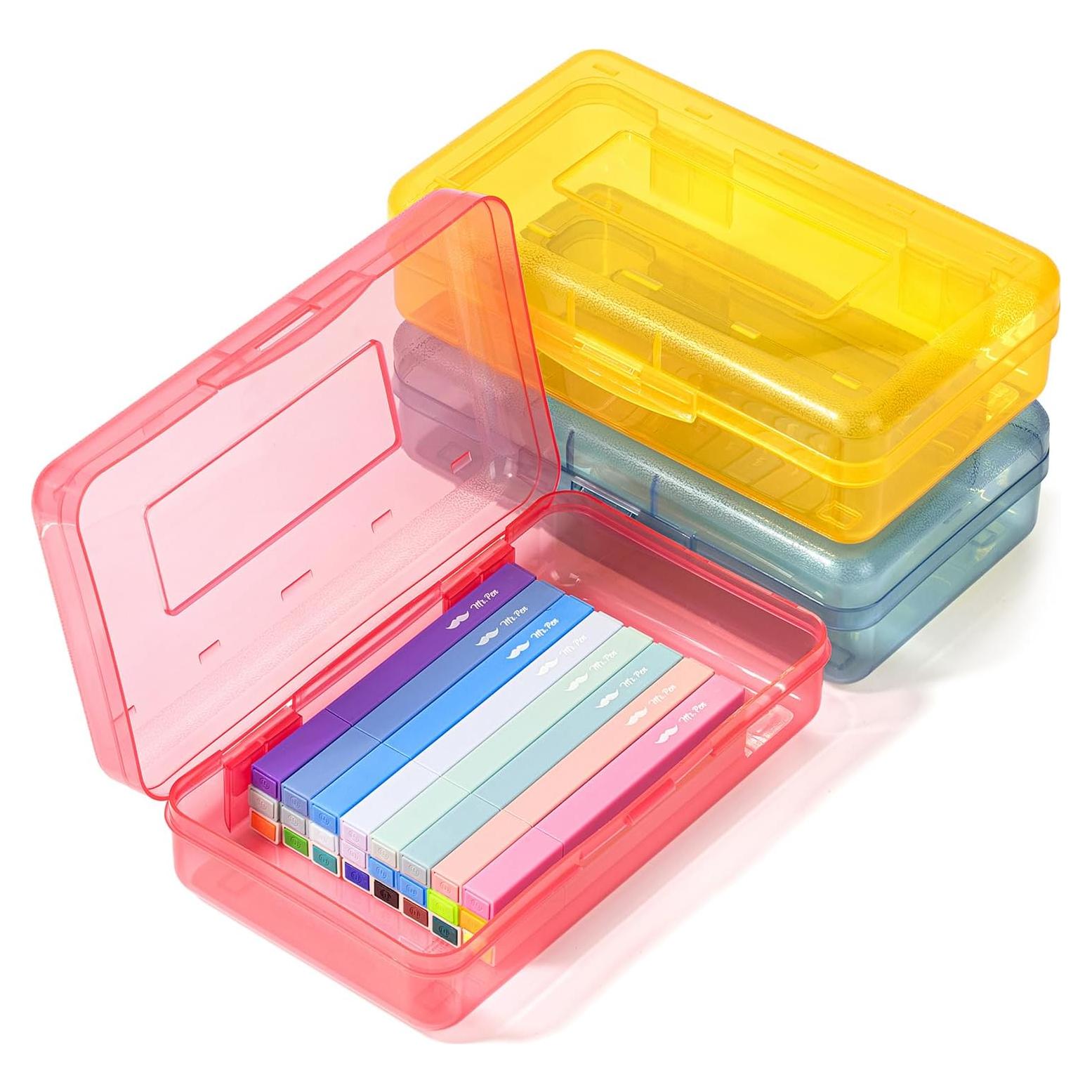 Cajas de Lápiz Mr. Pen - Paquete de 3, Colores Variados