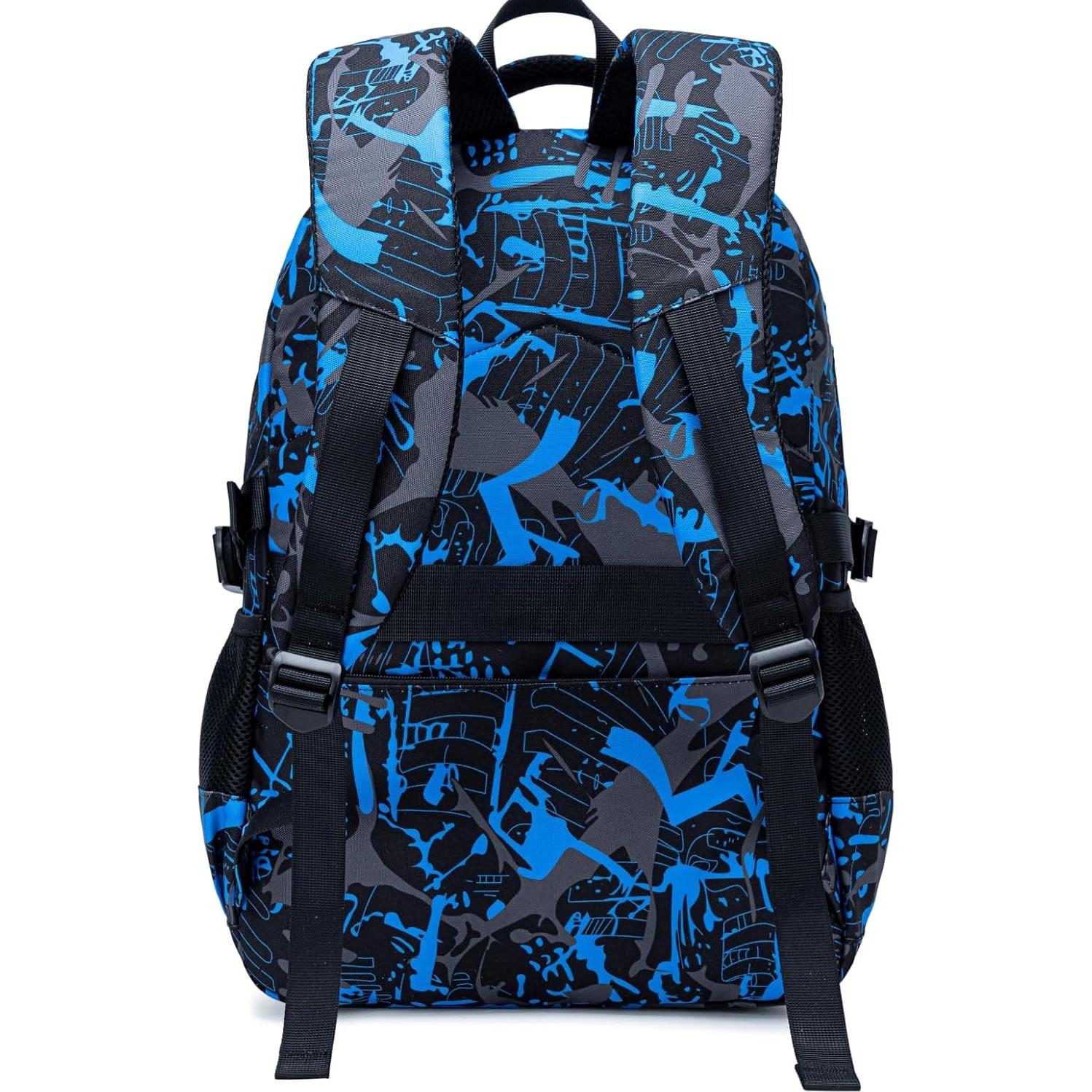 Mochila Escolar Camuflaje Bluboon para Niños 44.5x30.5cm