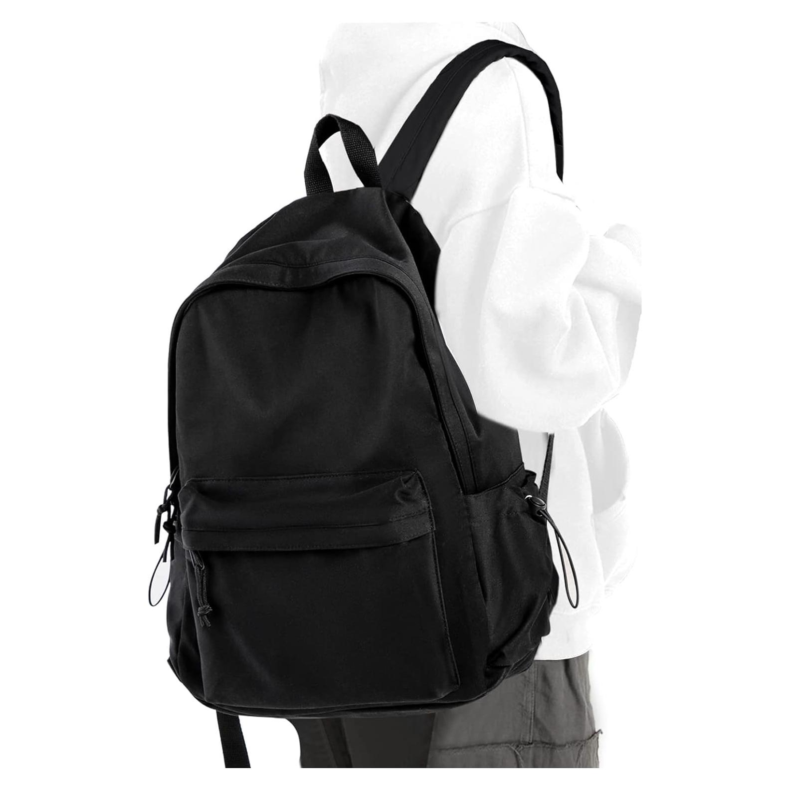 Mochila Escolar PAUBACK Negra Impermeable 24L para Laptop
