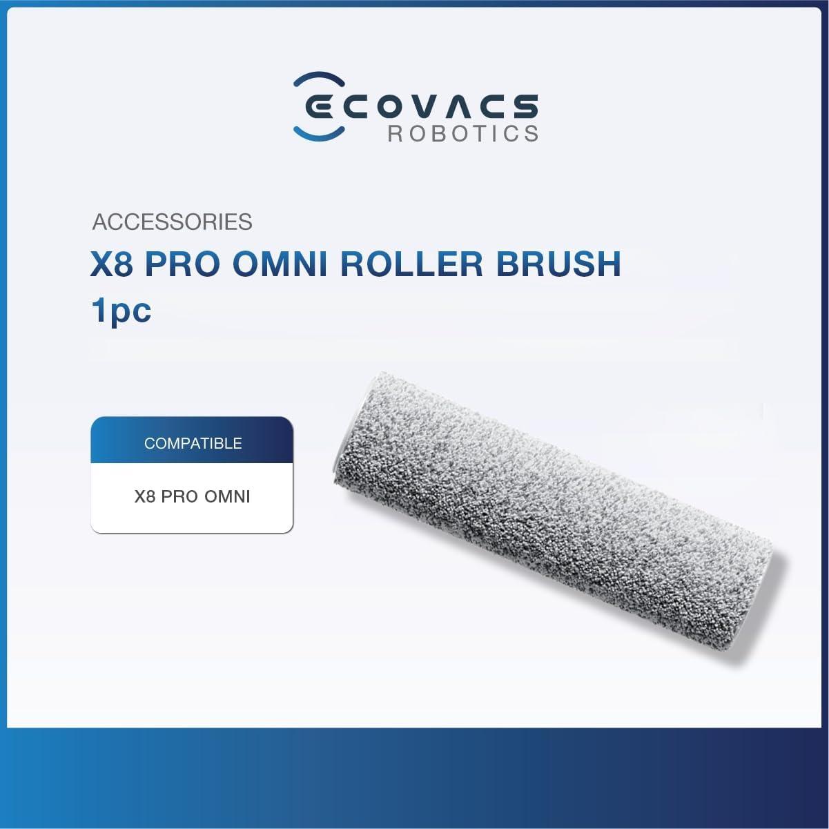ECOVACS DEEBOT Washable Roller Mop for DEEBOT X9 PRO OMNO/X8 PRO OMNI/T80 OMNI Robot Vacuum and Mop