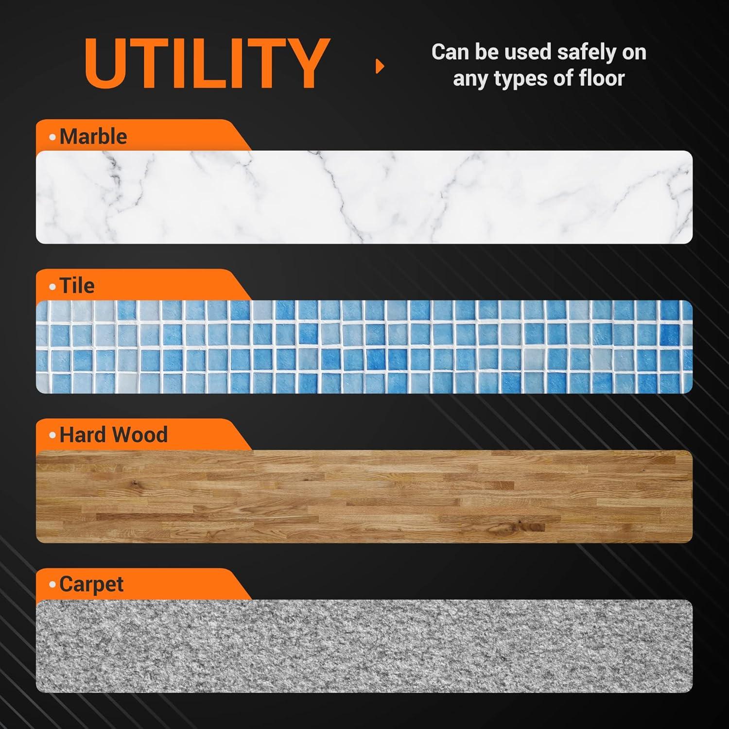 BlueStars 10-Pack Microfiber Mopping Cloths for Ecovacs Deebot Ozmo T8 AIVI, T8 Max, T8/T9 Series, N8 Pro Plus, N8 Pro+, Washable and Reusable