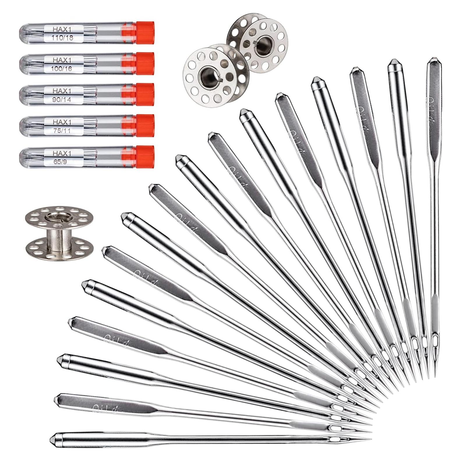 Agujas de Máquina de Coser Kidoom 50 PCS Universal HAX1