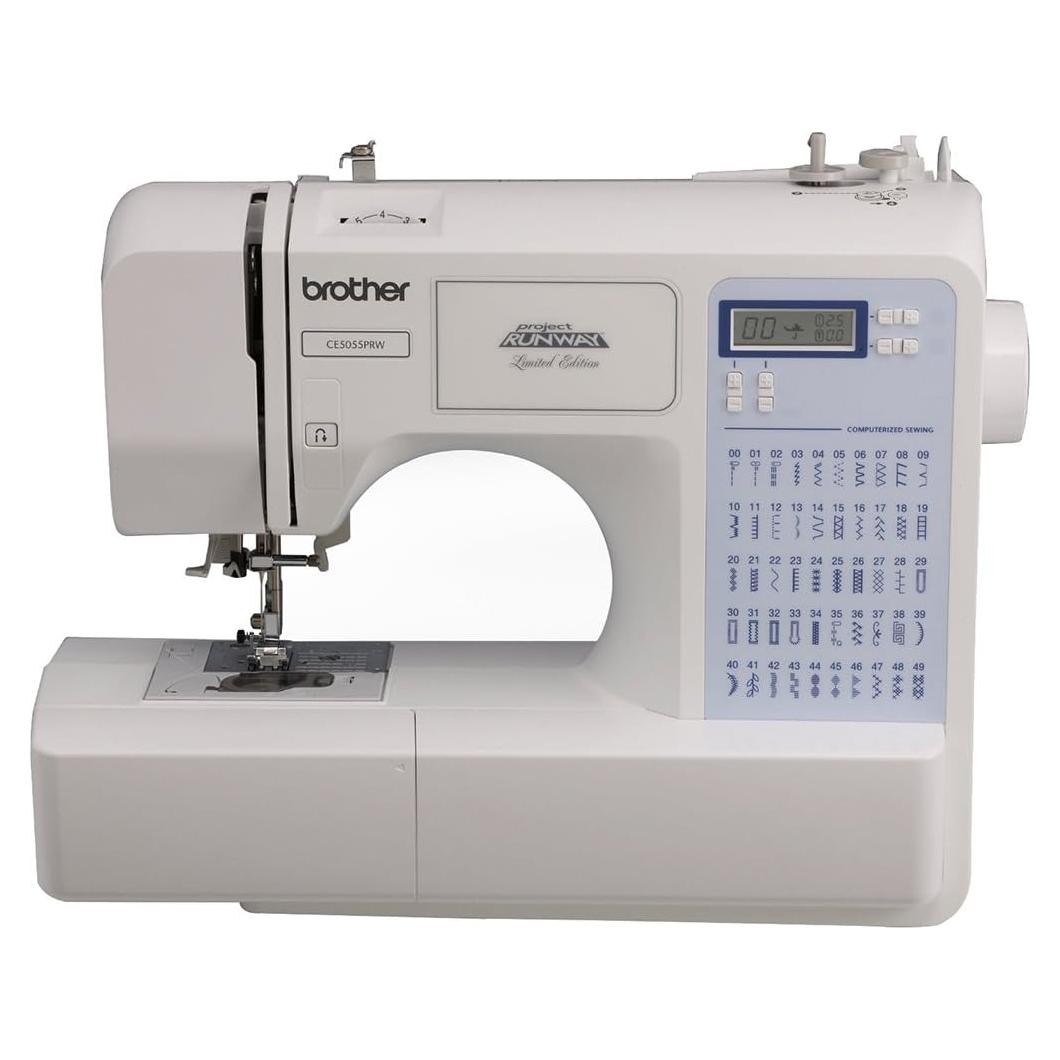 Máquina de Coser Brother CS5055PRW, 50 Puntadas, Pantalla LCD