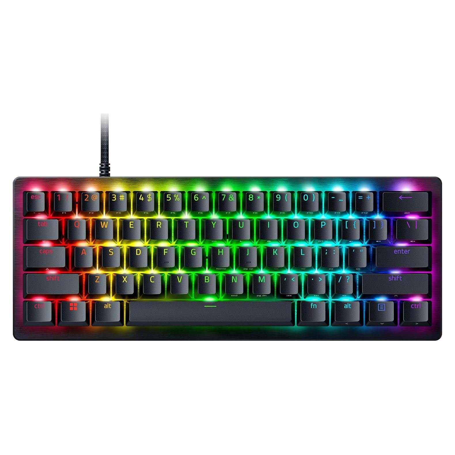 Teclado Gaming Razer Huntsman V3 Pro Mini 60% Negro