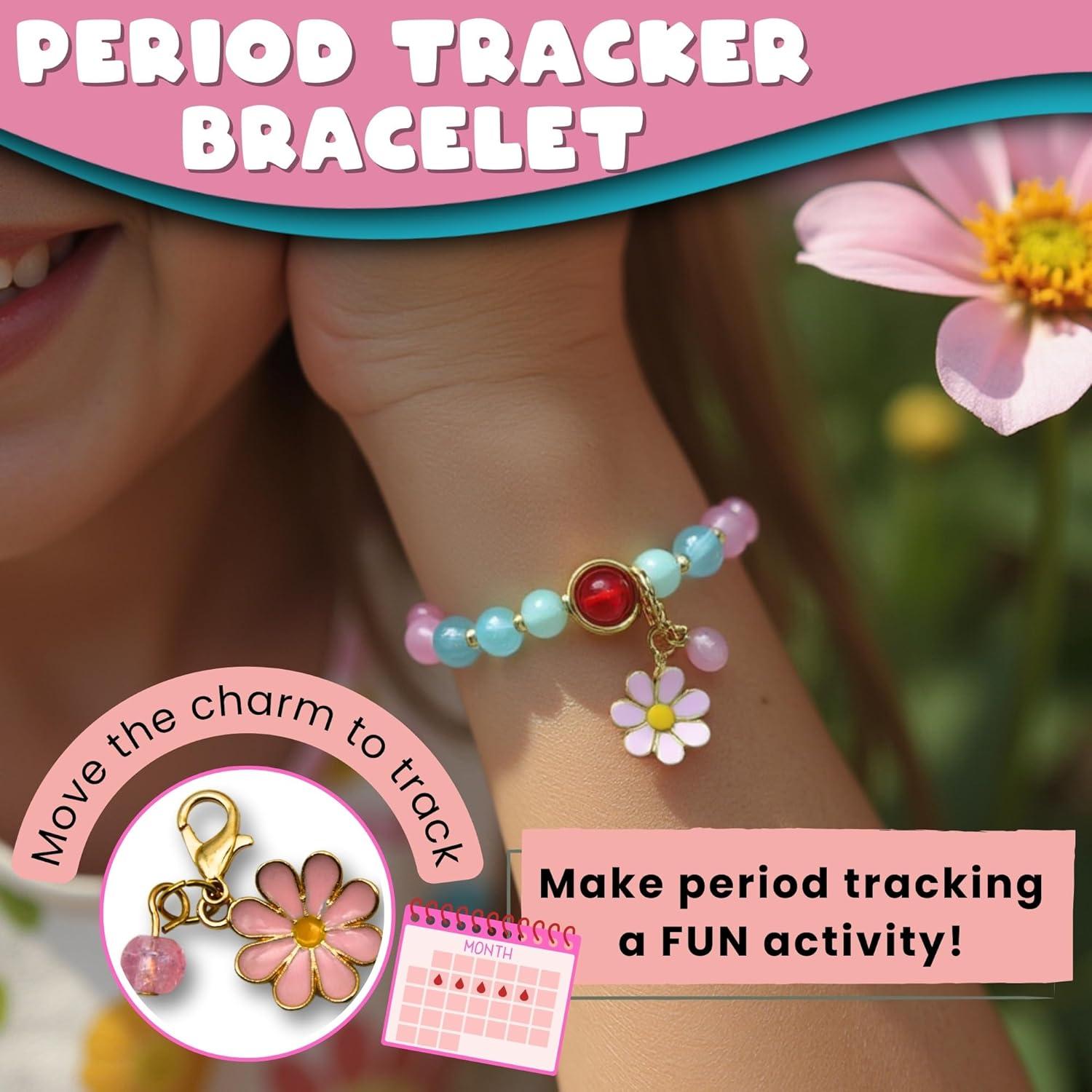 Kit Primer Período Bloom Rosa para Niñas 9-14 Años