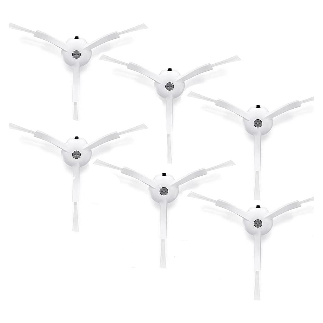 Cepillos laterales Ronsit para Roborock S5 S6 E20 E25 E35 - Paquete de 6