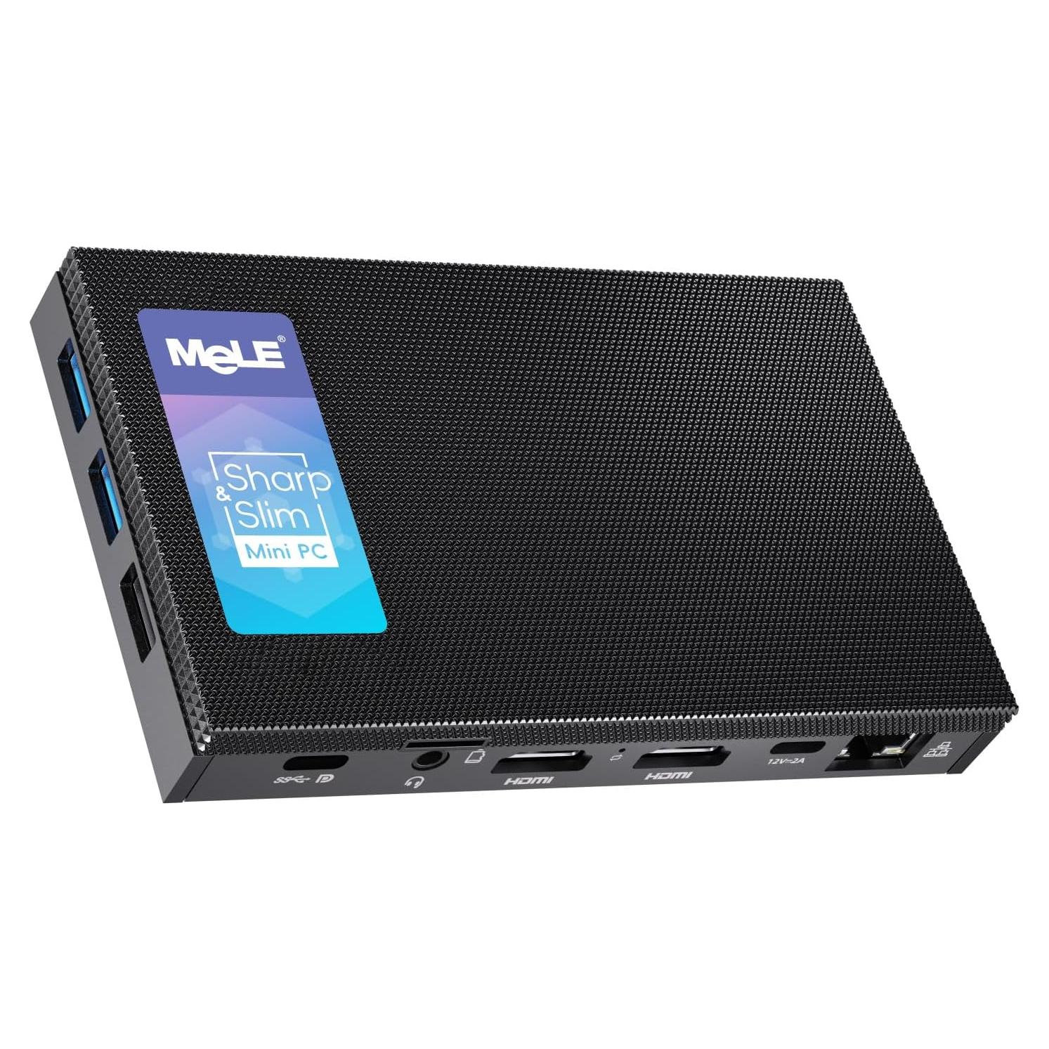 Mini PC MeLE Quieter4C 12th Gen 8GB 128GB 4K Triple Pantalla