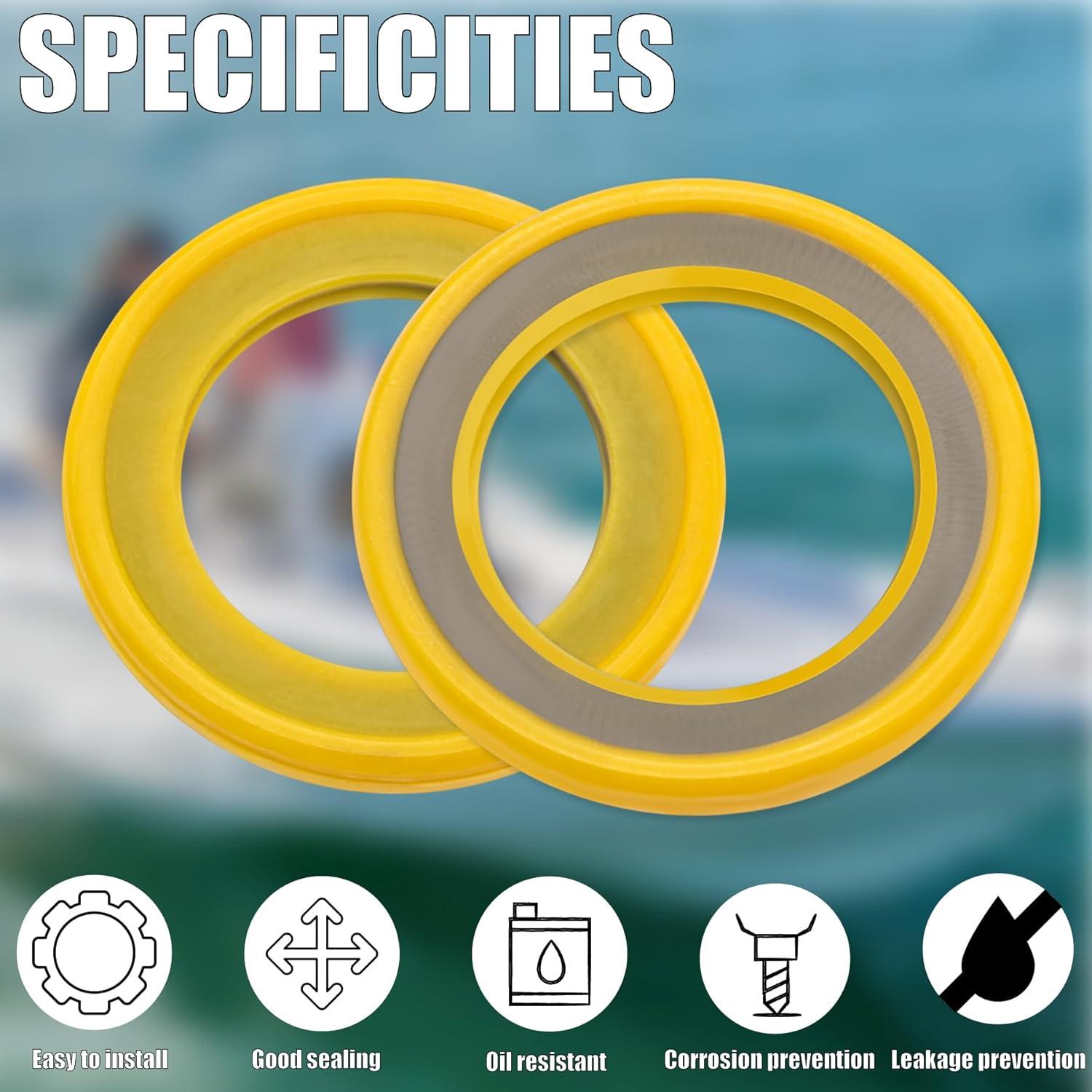 Juntas de Drenaje MEAJOO 26-830749 - 6 Pcs para Mercury Marine