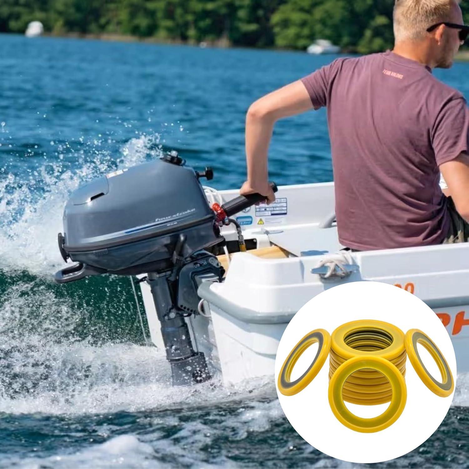 Juntas de Drenaje MEAJOO 26-830749 - 6 Pcs para Mercury Marine