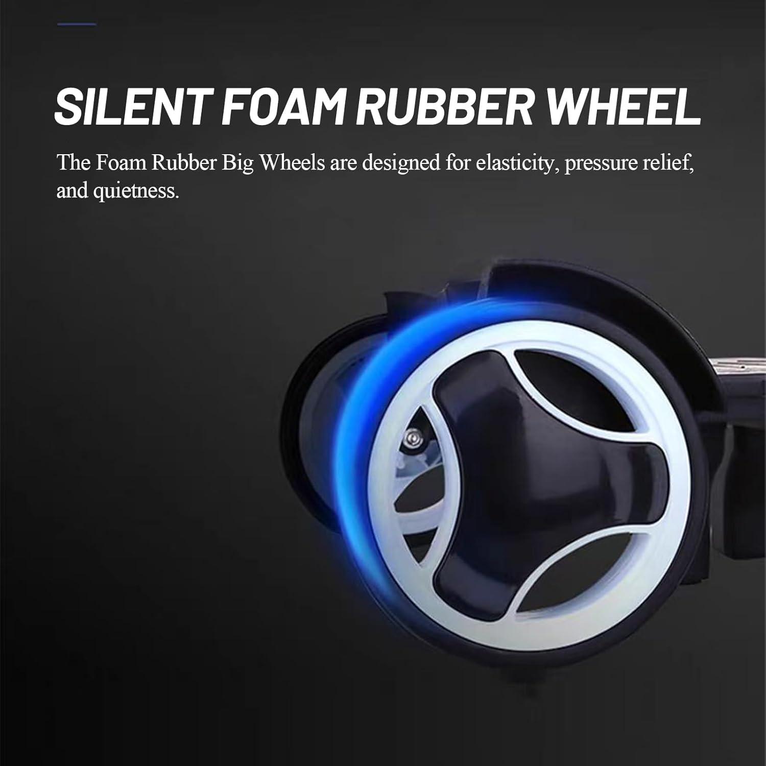 Carro de Mochila HapBoby Plegable con Ruedas Silenciosas