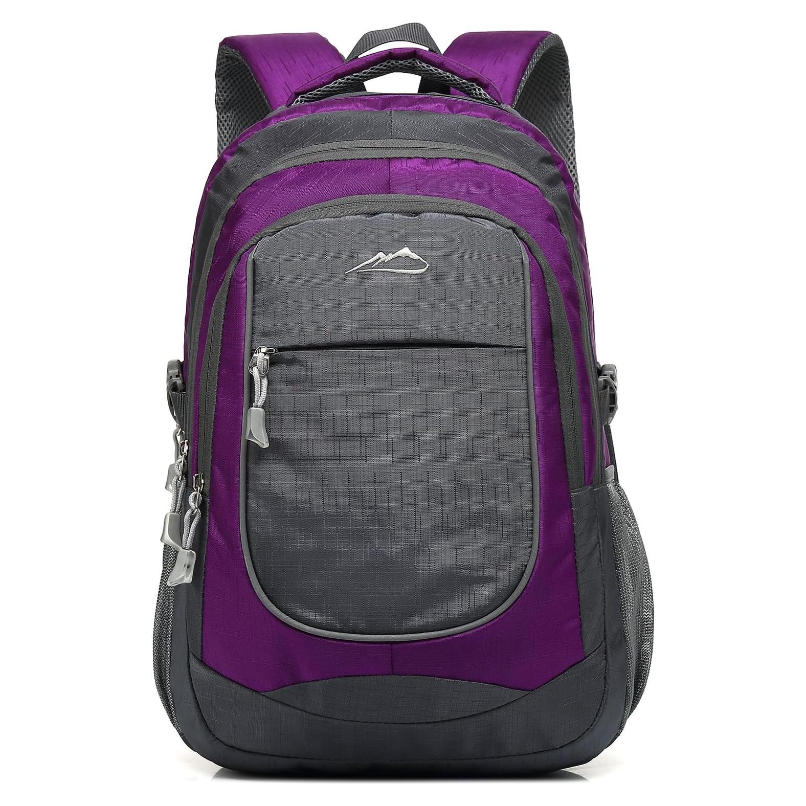 Mochila ProEtrade 15.6" Resistente para Laptop Púrpura