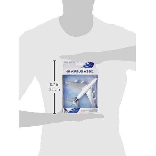 Aviación Daron Airbus A380 Blanco 15,24 cm Metal