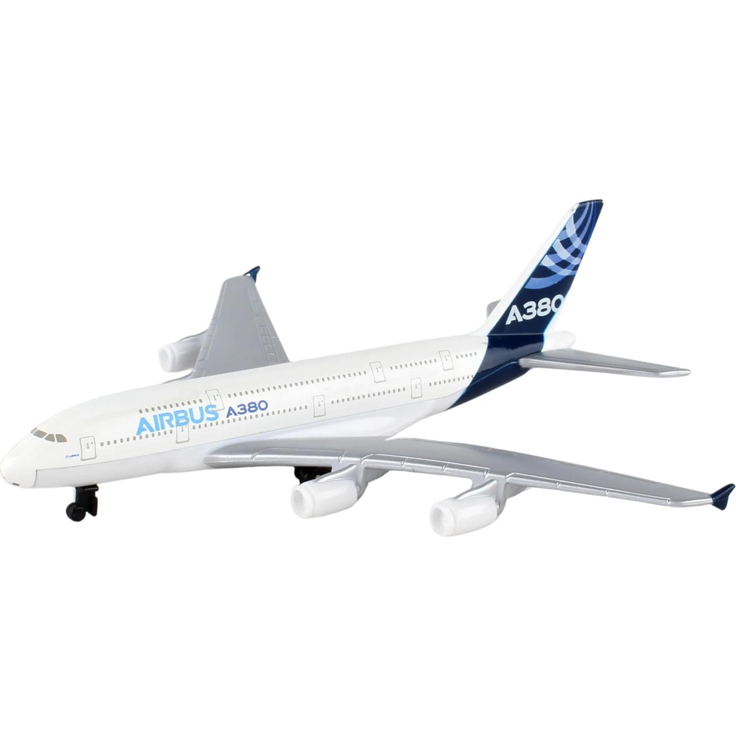 Aviación Daron Airbus A380 Blanco 15,24 cm Metal