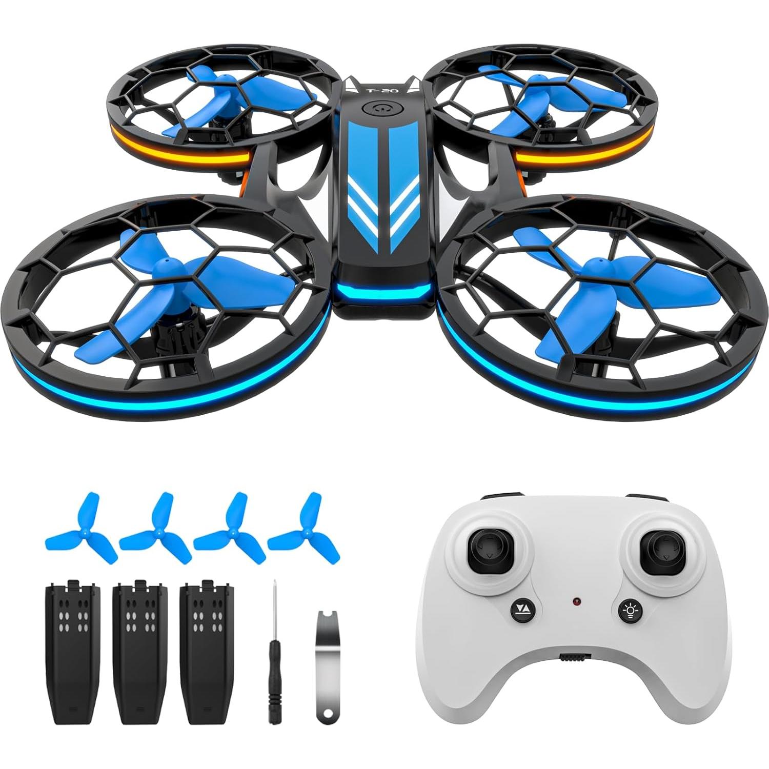 Dron Mini Epstur RC con Hovering Automático y 3 Baterías