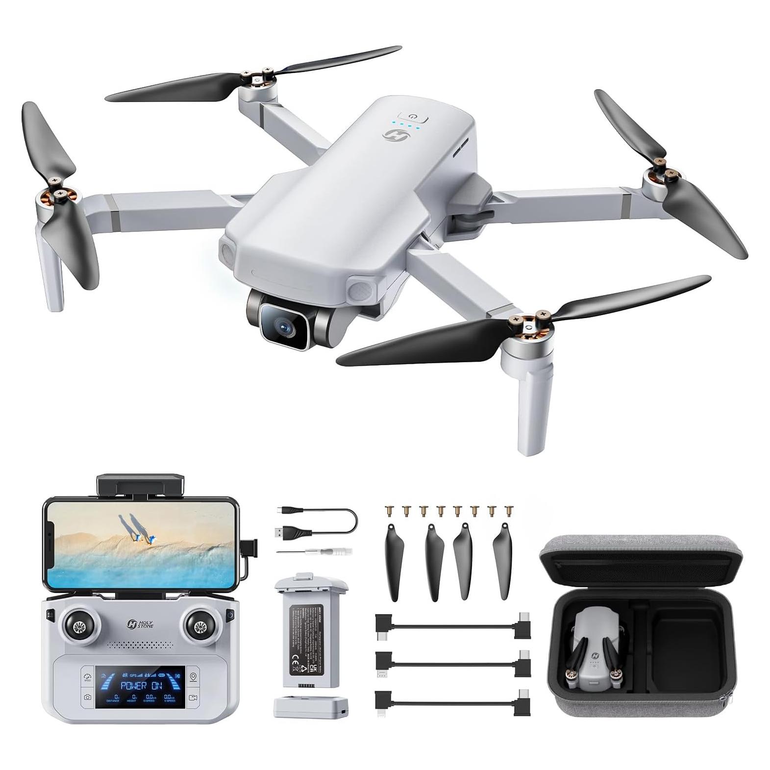 Drone Holy Stone HS360E 4K EIS GPS Ligero 249g para Adultos