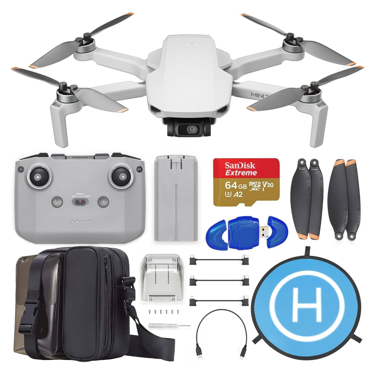 Dron DJI Mini 2 SE con Video 2.7K, 10km Transmisión, 31min Vuelo