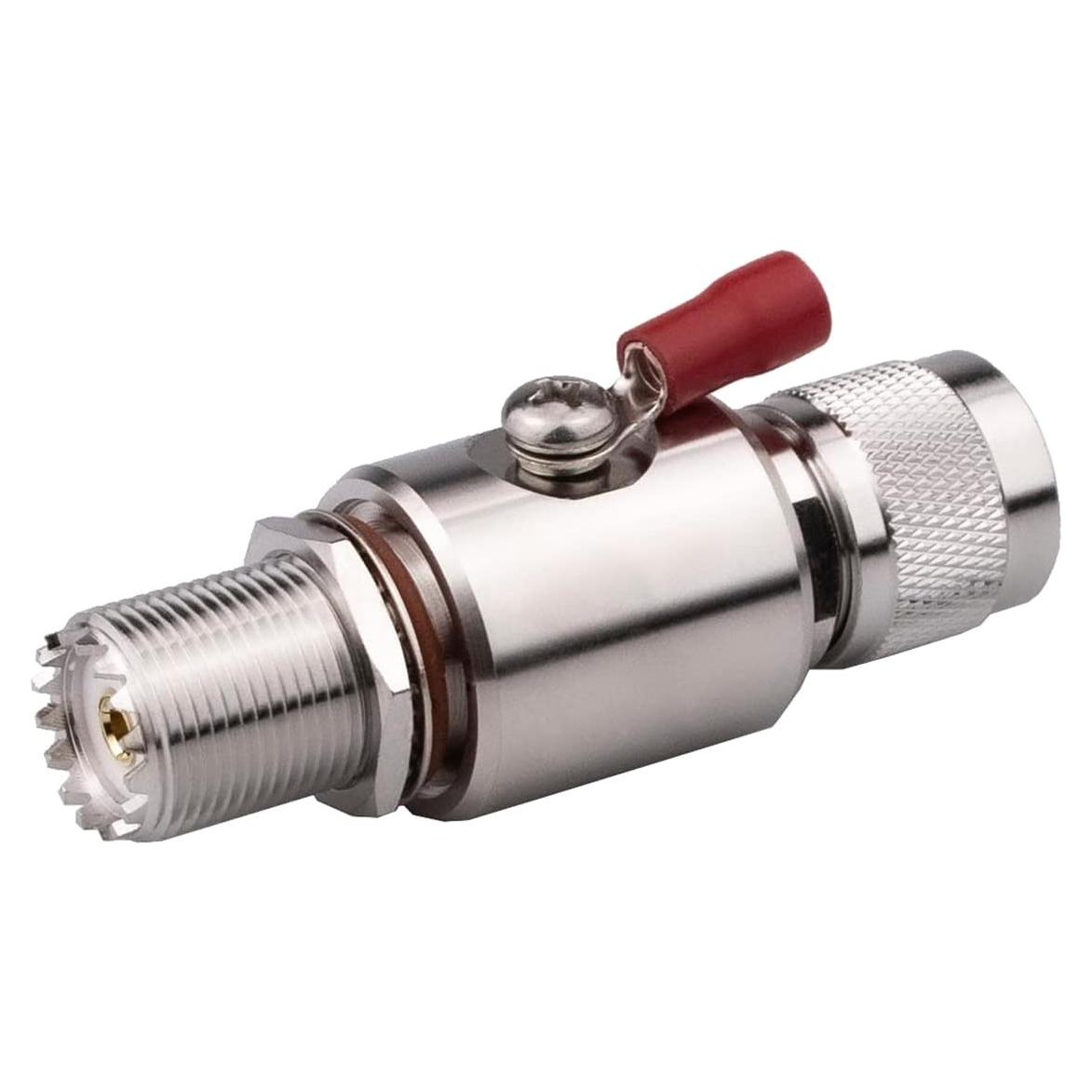 Protector de Sobretensión UHF Come-buy PL-259 a SO239 50W