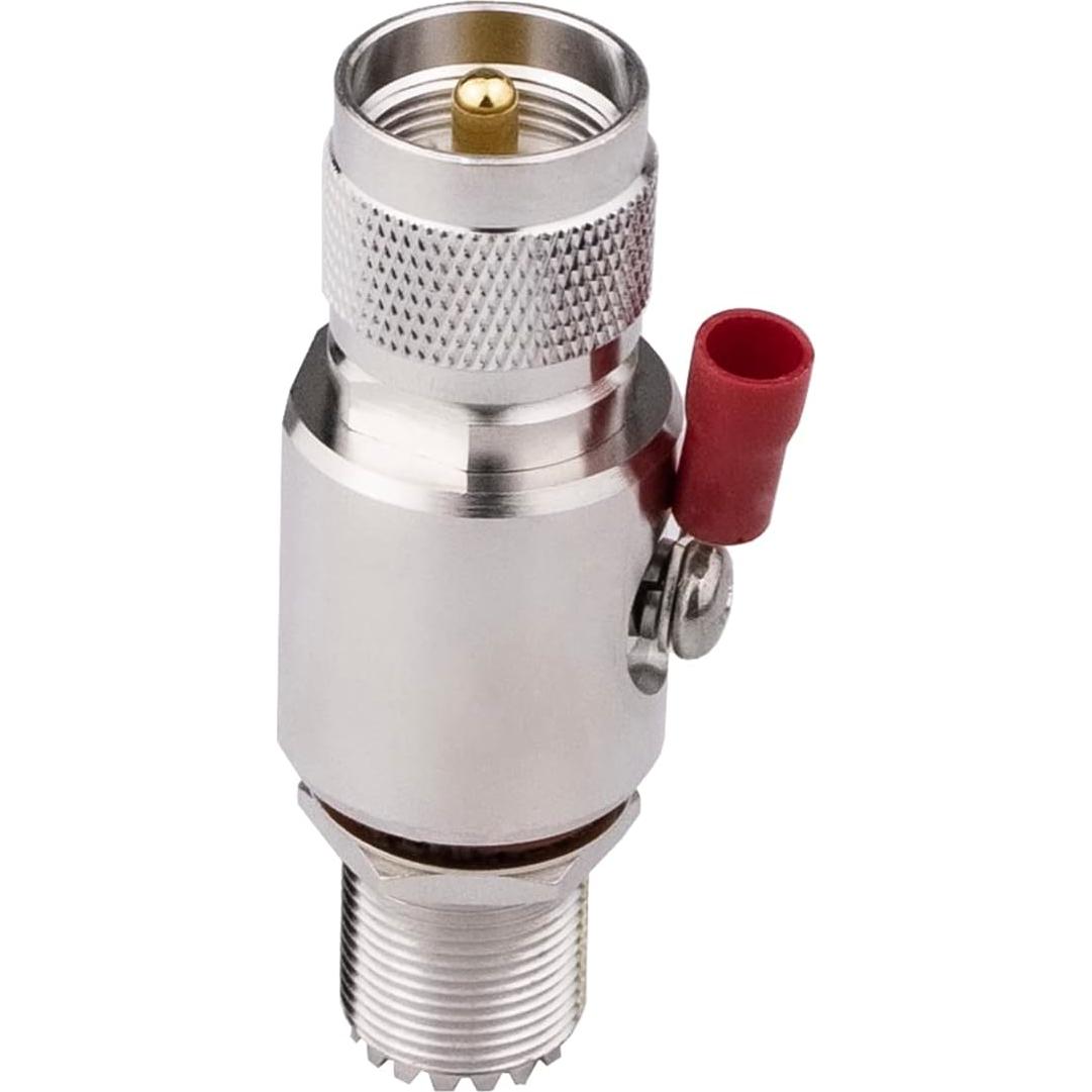 Protector de Sobretensión UHF Come-buy PL-259 a SO239 50W