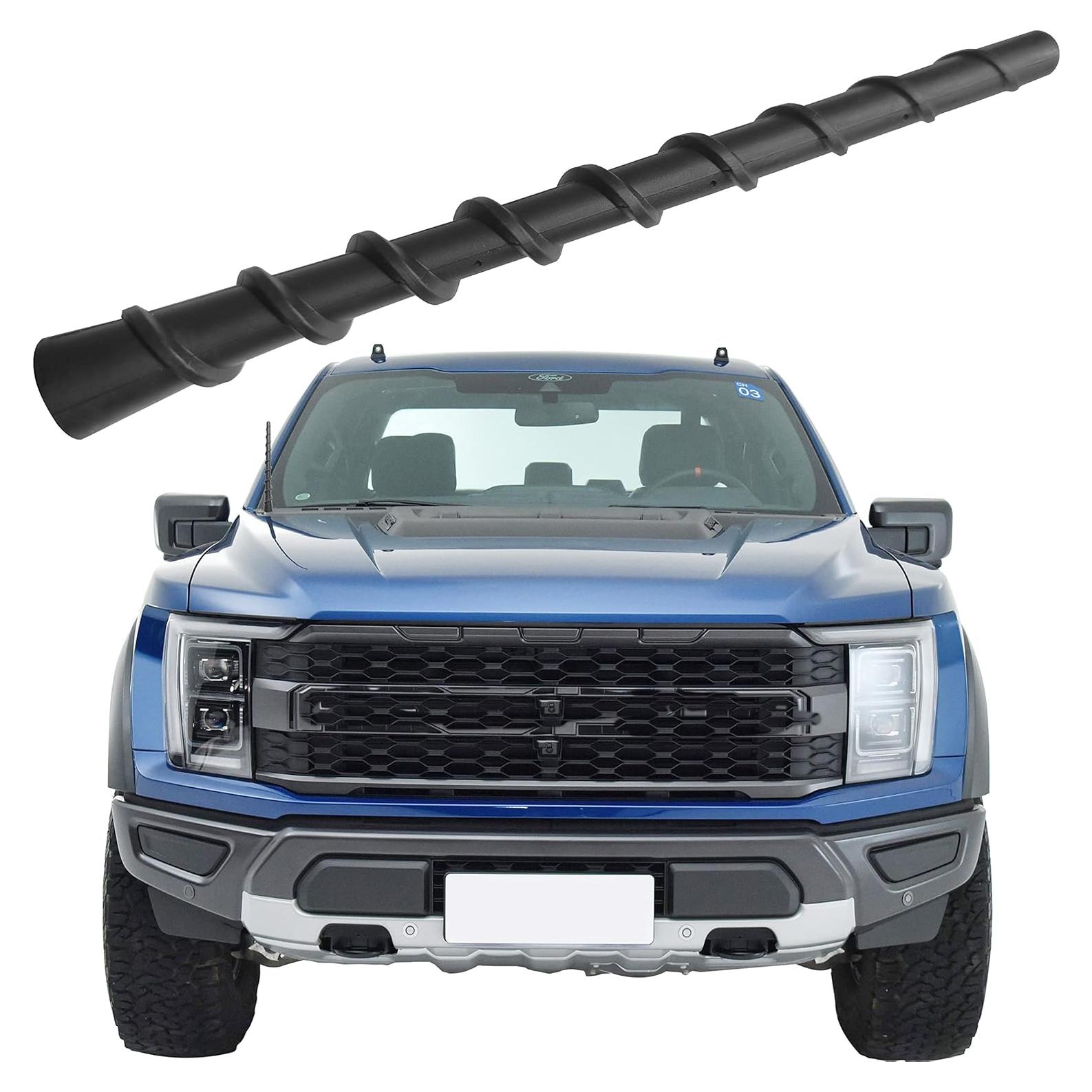 Antena Corta para Ford F150 F250 F350 Super Duty - Negra