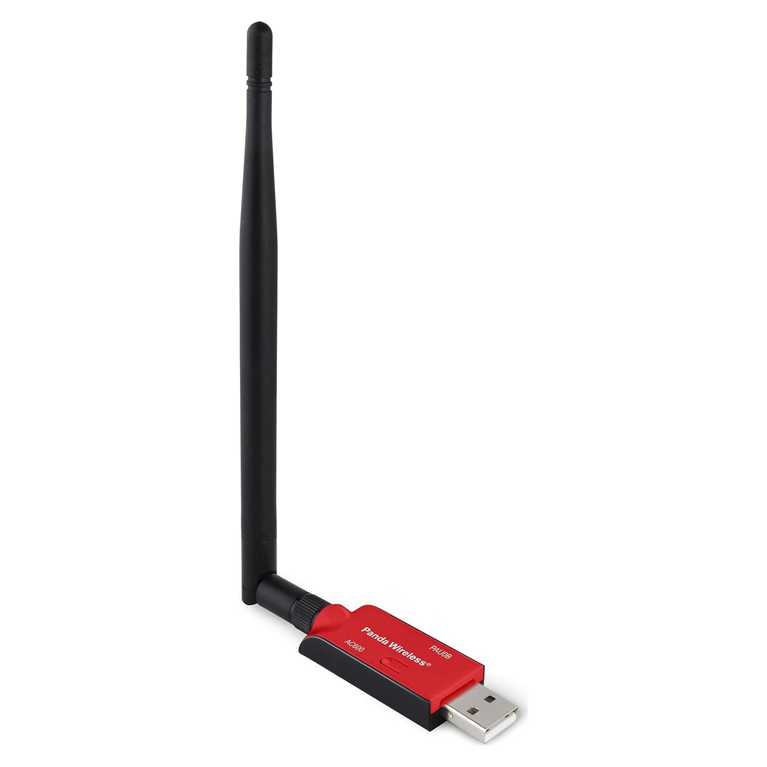 Adaptador USB Inalámbrico Panda PAU0B AC600 Doble Banda 433Mbps