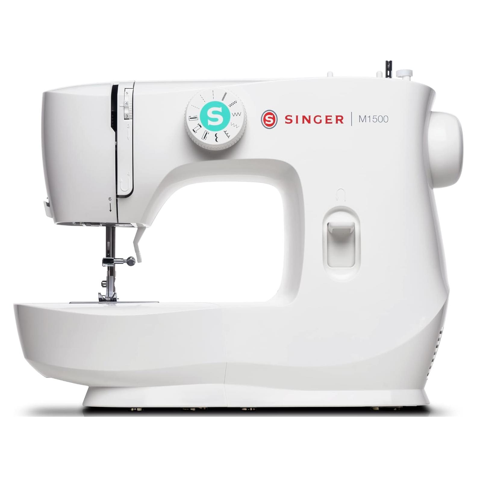 Máquina de Coser Portátil SINGER M1500 - 57 Puntadas, Luz LED