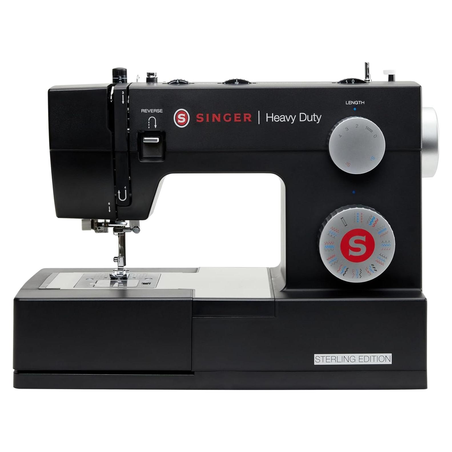 Máquina de Coser SINGER 4432 Pesada con 110 Puntadas y Accesorios