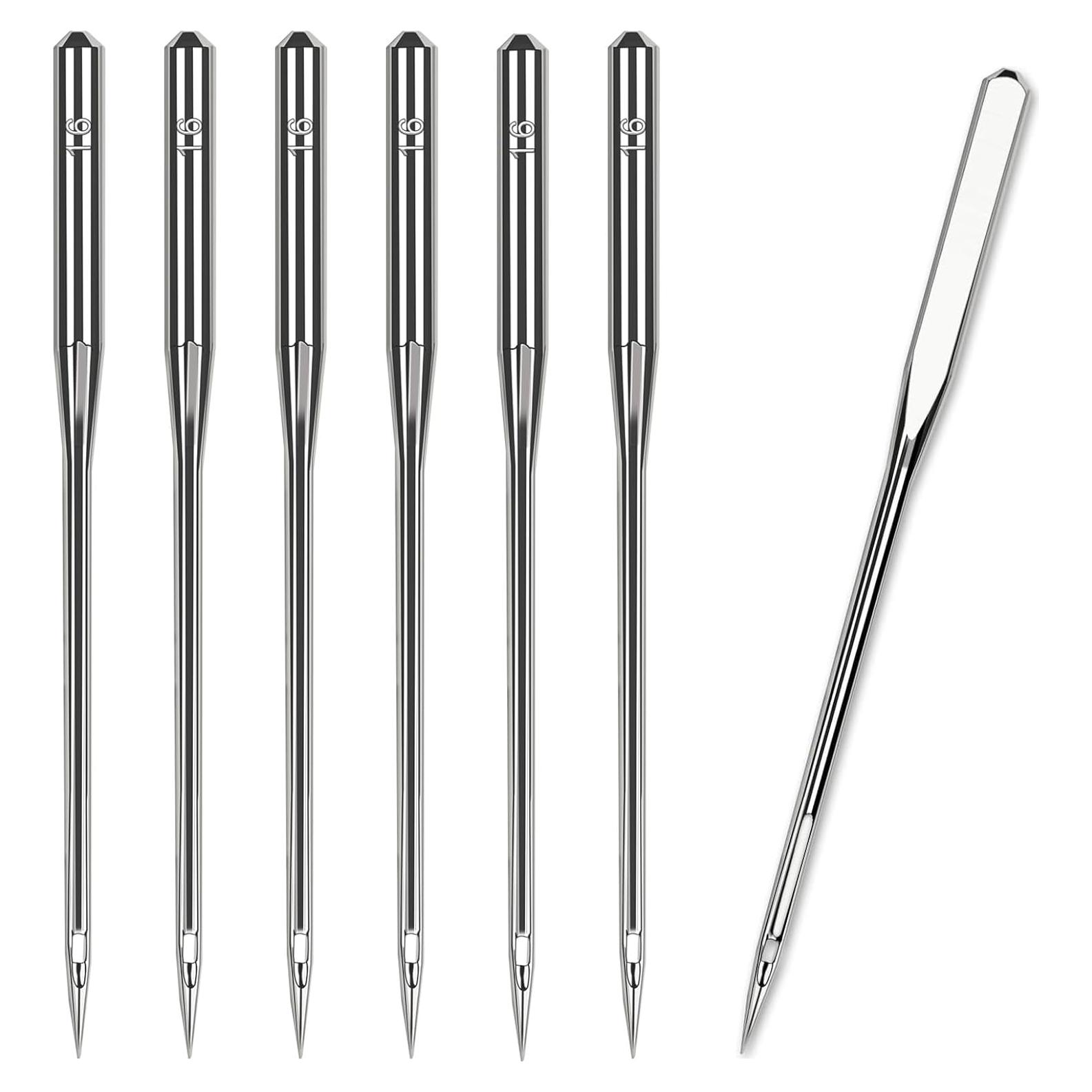 50 Agujas de Máquina de Coser Universal HLARTNET 100/16 para Jeans y Cuero