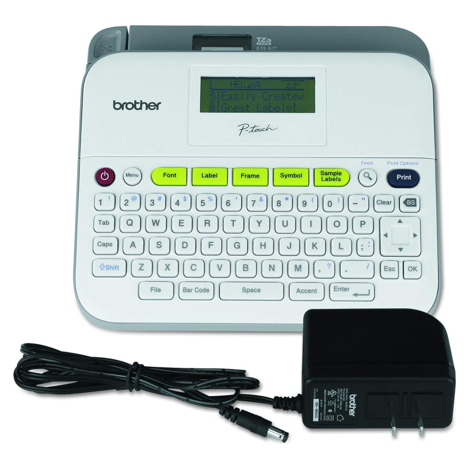 Etiquetadora Brother P-Touch PTD400AD, Monocromática, QWERTY