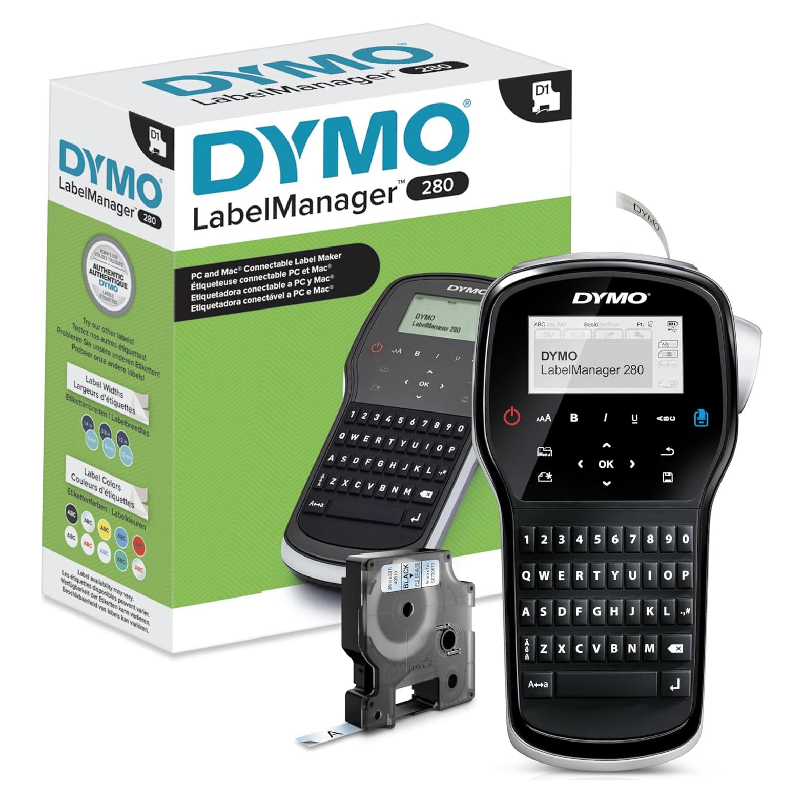 Etiquetadora Portátil DYMO LabelManager 280 Recargable QWERTY