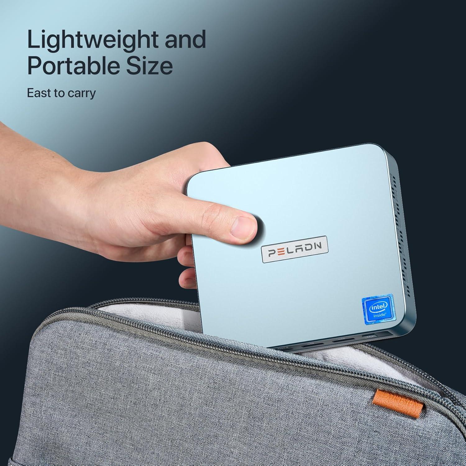 Mini PC Trycoo N95 16GB RAM 512GB SSD Triple 4K UHD